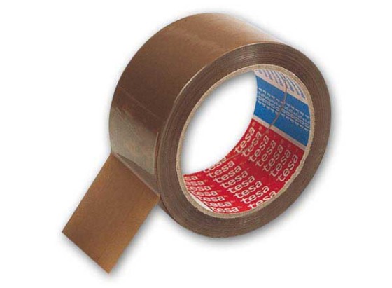 1 Rouleau d'adhésif d'emballage en PVC -100 m x 50 mm