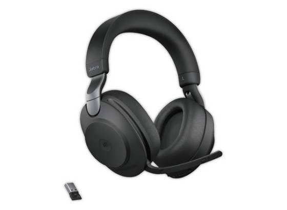 1 Casque JABRA - Evolve2 85 MS USB-A - 2écouteurs + Link 380a