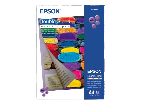 Epson Double-Sided Matte Paper - A4 - 50 Feuilles