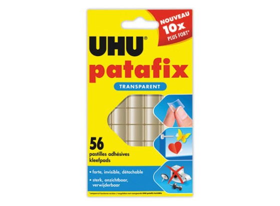 1 Patafix transparent - 56 pastilles