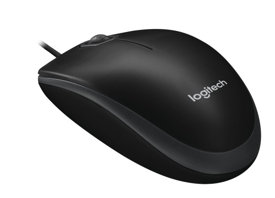 Logitech B100 souris Bureau Ambidextre USB Type-A Optique 800 DPI