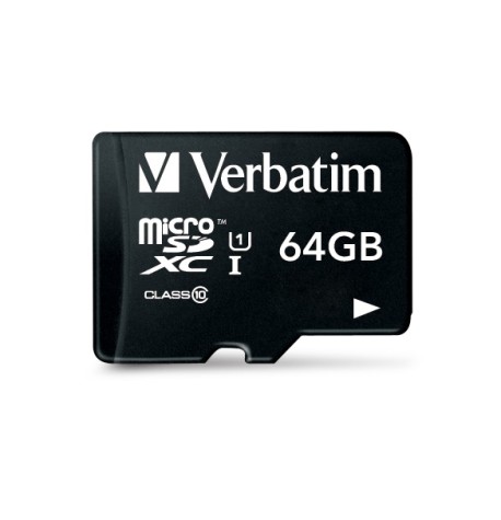 Verbatim Premium 64 Go MicroSDXC Classe 10