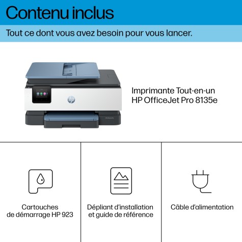 HP OfficeJet Pro Imprimante Tout-en-un 8135e