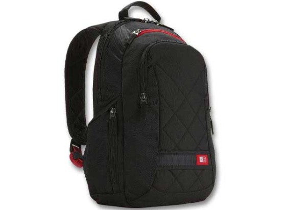 Case Logic Sporty DLBP-114 Black 35,6 cm (14") Étui sac à dos Noir