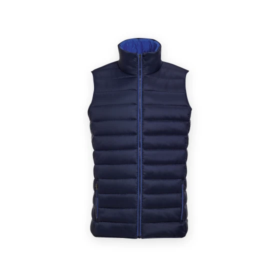BODYWARMER MATELLASSÉ - SANS MANCHE
