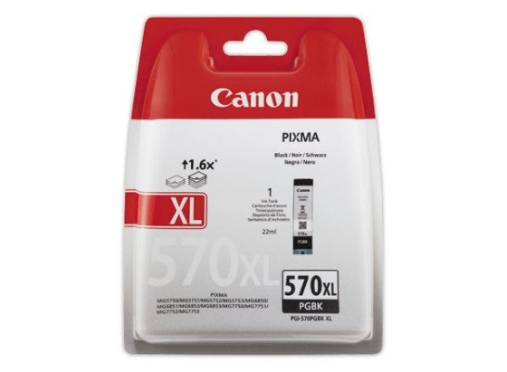 Canon Cartouche d'encre noire pigmentée à haut rendement PGI-570PGBK XL