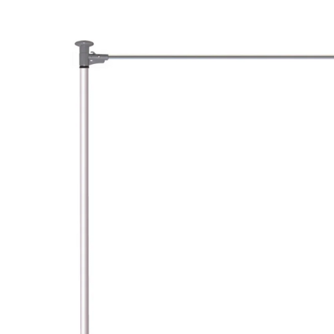 MAT AUTOCAL TELESCOPIQUE A POTENCE ROTATIVE POUR DRAPEAU PAVILLON