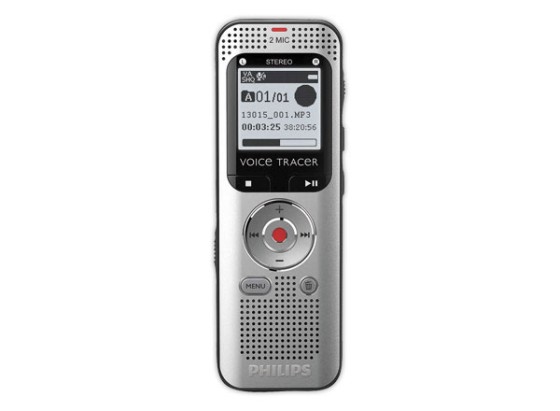1 Enregistreur audio DVT2015 PHILIPS gris