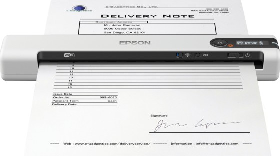 Epson WorkForce DS-80W Scanner portable 600 x 600 DPI A4 Blanc