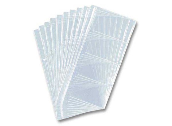 1 Sachet de 10 Pochettes cartes de visite pour classeur DURABLE Visifix petit format
