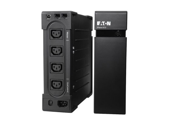 Eaton UPS Ellipse ECO 650 USB IEC (rack/tower) - AC 230 V - 400 Watt - 650 VA - USB - IEC-320-C13 4 Output - 2U - 19inch