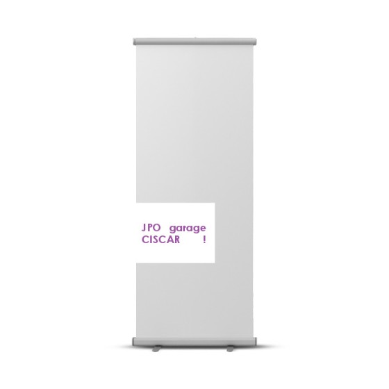 ROLL UP STANDARD DIMENSION : 80 X 200CM