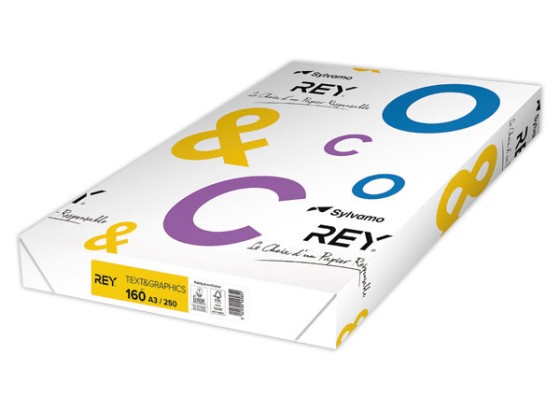 1 Ramette de 250 feuilles de papier blanc Text and Graphics  A3 160G