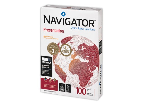 1 Ramette 500 feuilles de papier blanc NAVIGATOR Presentation A4 100g