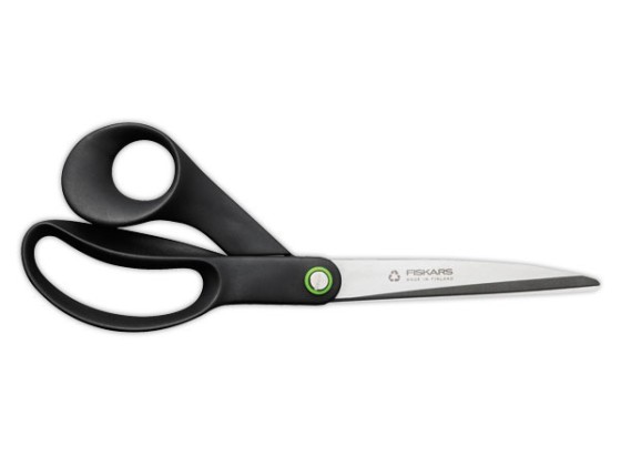 1 Ciseaux  FISKARS droitiers 24 cm recyclés  / recyclables 100%