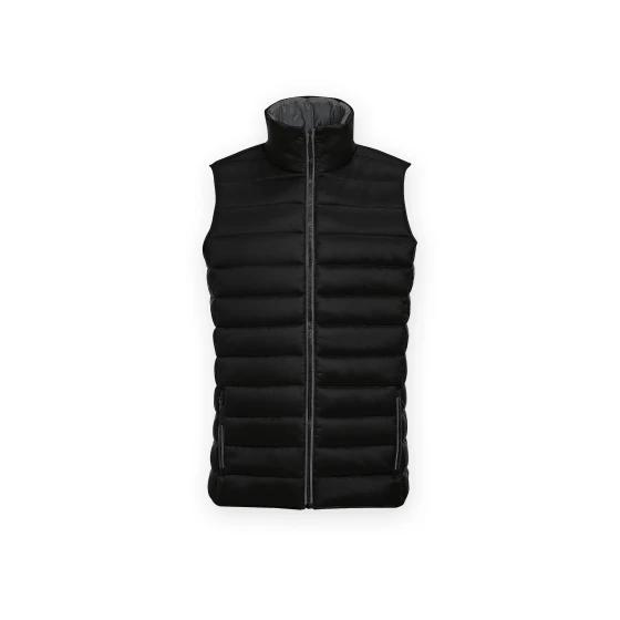 BODYWARMER MATELLASSÉ - SANS MANCHE