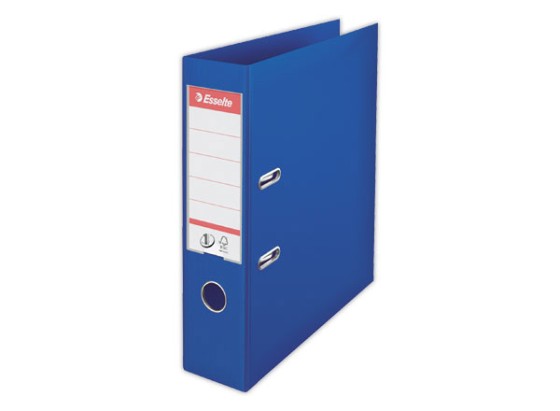 1 Classeur à levier classiques ESSELTE N°1 Power bleu foncé dos 7.5cm