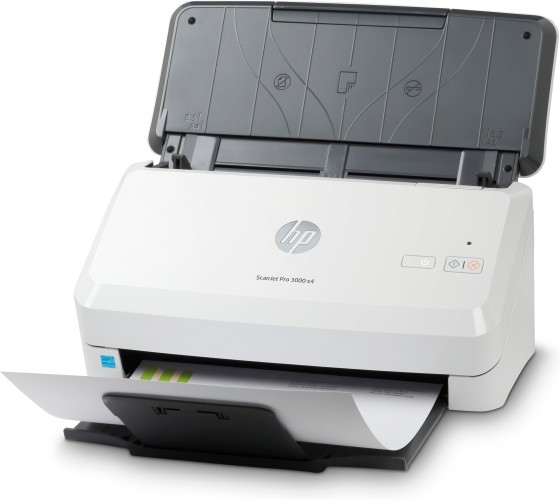 HP Scanjet Pro 3000 s4 Alimentation papier de scanner 600 x 600 DPI A4 Noir, Blanc