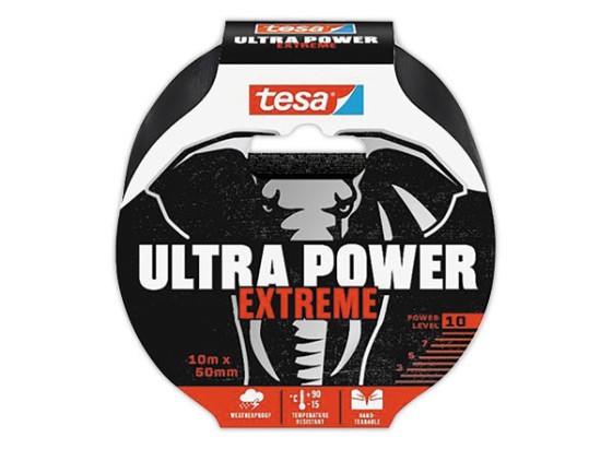 1 Ruban Tesa Ultra Power Extrême 10 m x 50 mm - Noir