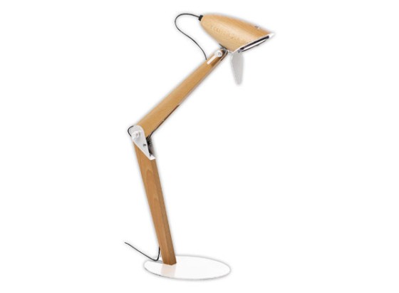 1 Lampe de bureau LED LORA blanche
