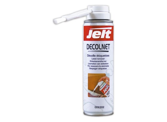 1 Aérosol Decolnet decolle étiquette JELT 210ml