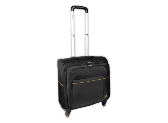 1 Trolley pilot case Polyester 4 roulettes