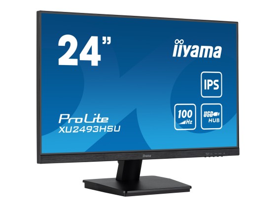 iiyama ProLite XU2493HSU-B6 écran plat de PC 61 cm (24") 1920 x 1080 pixels Full HD LED Noir