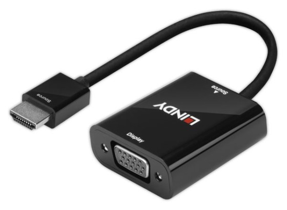 1 Convertisseur HDMI vers VGA - LINDY