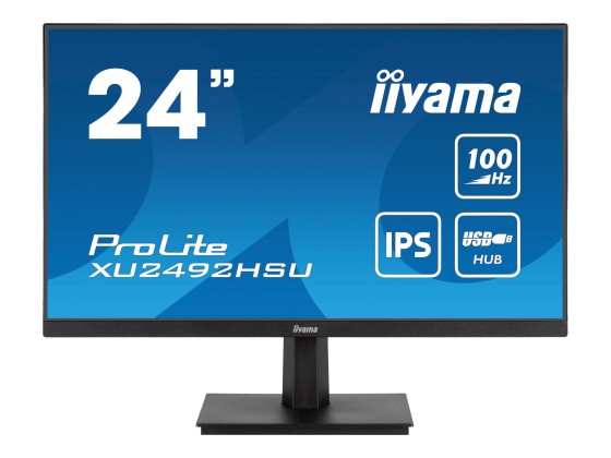 iiyama ProLite XU2492HSU-B6 écran plat de PC 60,5 cm (23.8") 1920 x 1080 pixels Full HD LED Noir