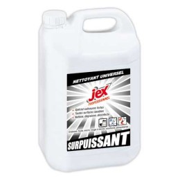 1 Bidon 5 litres de nettoyants Surpuissant Jex pro