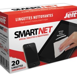 1 20 lingettes SMARTNET pour smartphoneset tablettes