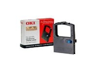 OKI MICROLINE 320FB, 390FB ruban encreur noir 2m characters pack de 1