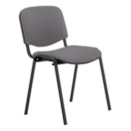 1 Chaise confort Iso non feu- gris