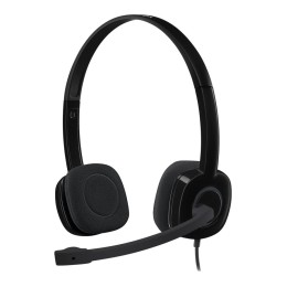 LOGITECH Stereo H151 Headset on-ear wired