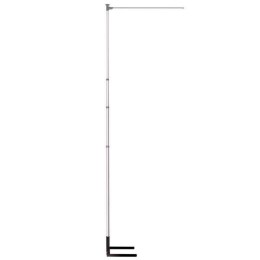 MAT AUTOCAL TELESCOPIQUE A POTENCE ROTATIVE POUR DRAPEAU PAVILLON