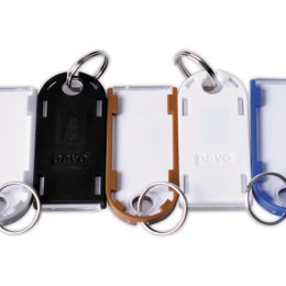 1 Boite de 10 Porte-clés magnétiques assortis