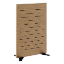 1 Cloison acoustique hêtre H125cm montée