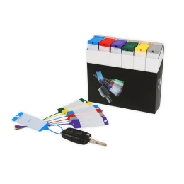 ETIQUETTES CLÉS FLEX + BOITE RANGEMENT