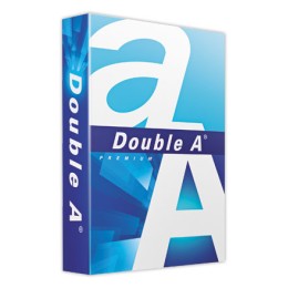 1 Carton de 5 Ramettes de 500 feuilles papier blanc DOUBLE A - A4 80g