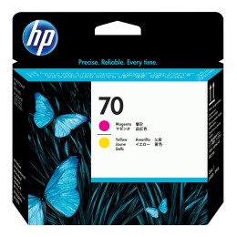 HP 70 original printhead C9406A magenta and yellow standard capacity 1-pack