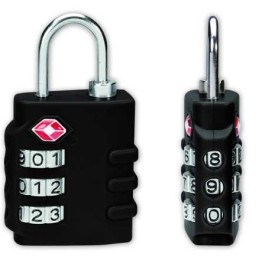 1 Cadenas à combinaison en acier nickelé