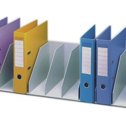1 Trieur vertical à 9 cases fixes - largeur 80,2 cm