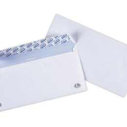1 Boite de 200 Enveloppes extra blanches DL 110x220 100 g bande de protection