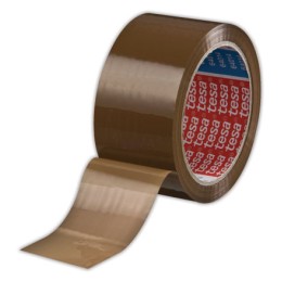 1 Rouleau d'adhésif Havane en polypropylène TESA - 100 m x 50 mm