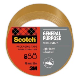 1 Ruban d'emballage Scotch®  GENERAL PURPOSE 48 mm x 66 m  Havane