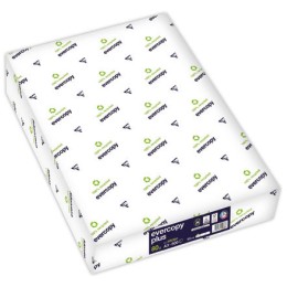 1 Carton de 5 Ramette de 500 feuilles de papier blanc recyclé 100% EVERCOPY+ A3 80g