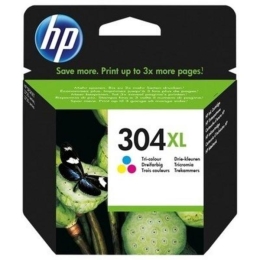 HP 304 - Tricolore à base de colorant - originale - cartouche d'encre