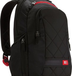 Case Logic Sporty DLBP-114 Black 35,6 cm (14") Étui sac à dos Noir