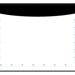 1 Sous-mains PVC avec bloc recharge calendrier perpétuel