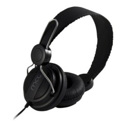 MCL Casque stéréo multimédia (sans micro) - 1.20m Noir